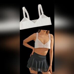 Top crop pearls size S New